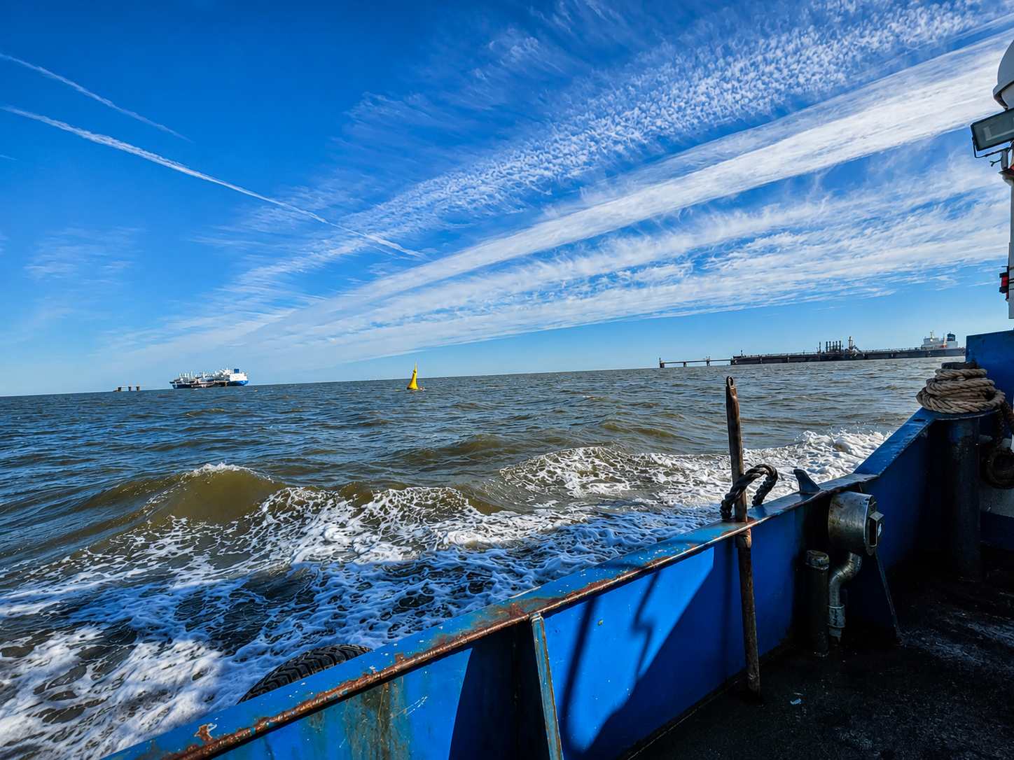 Offshore Beschilderung
