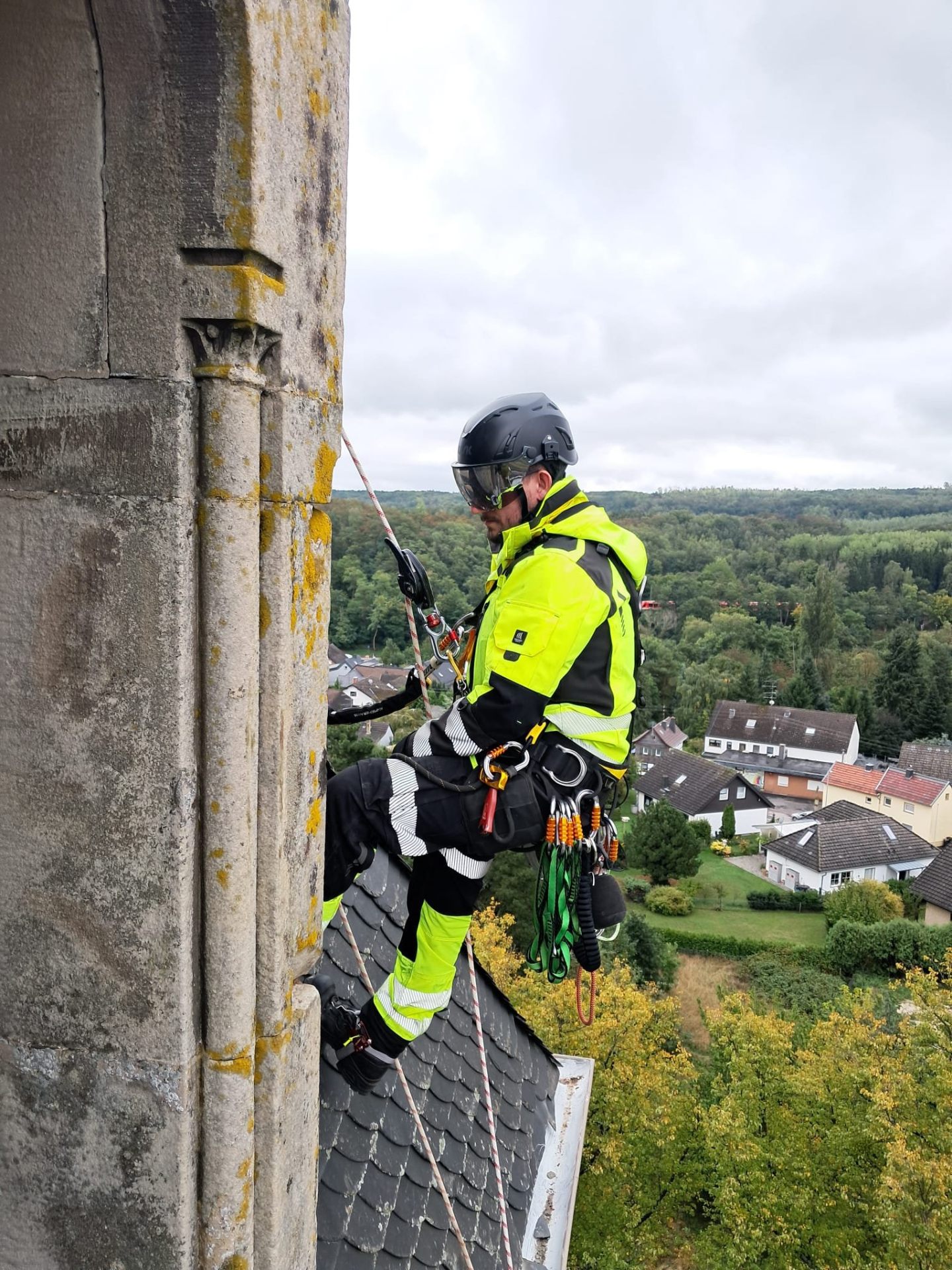 Markus Hansen im Einsatz